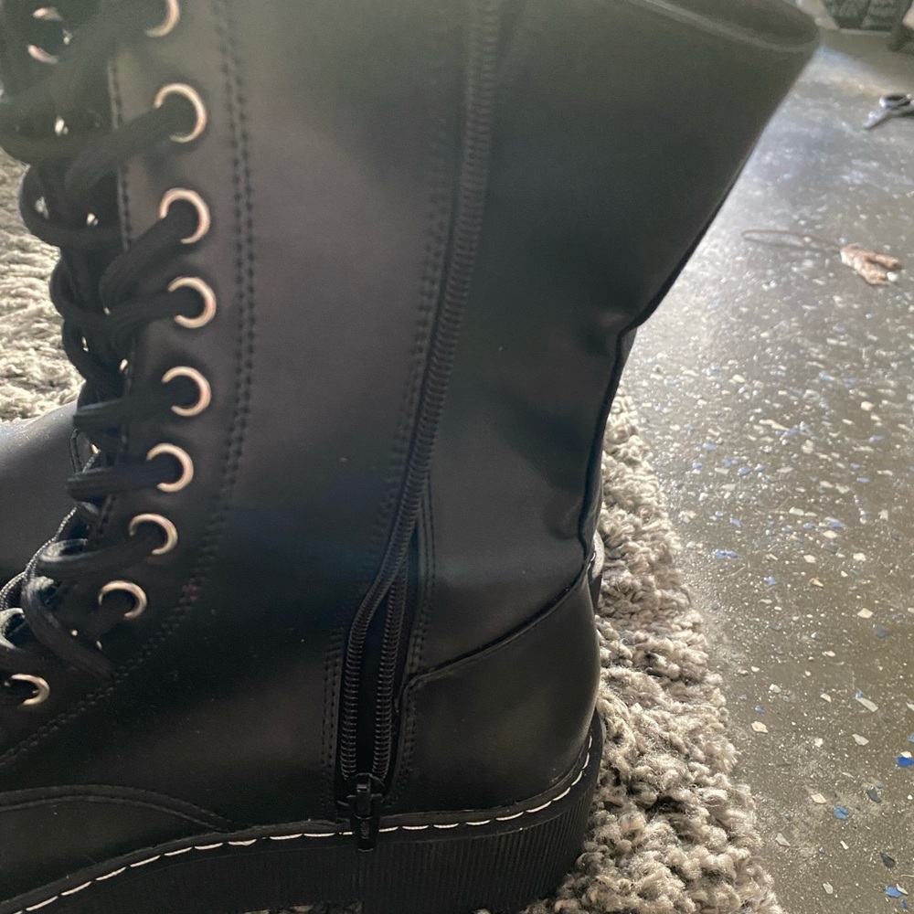 H&M combat boots